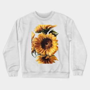 Sunflower painting Crewneck Sweatshirt